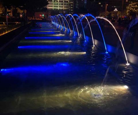 Powerful Rgb Submersible LED Lights 7W Stainless Steel Underwater Lights