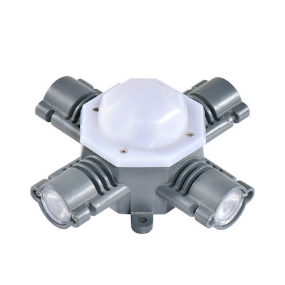 Five Star LED Outdoor Wall Mounted Lights 12W 3000K Color Temperature